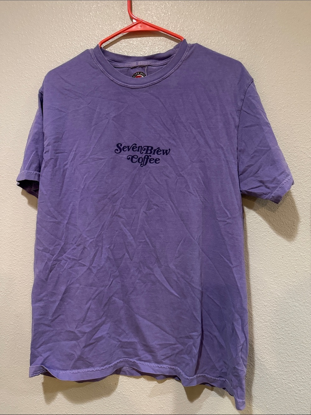 7brew Purple Logo T-Shirt